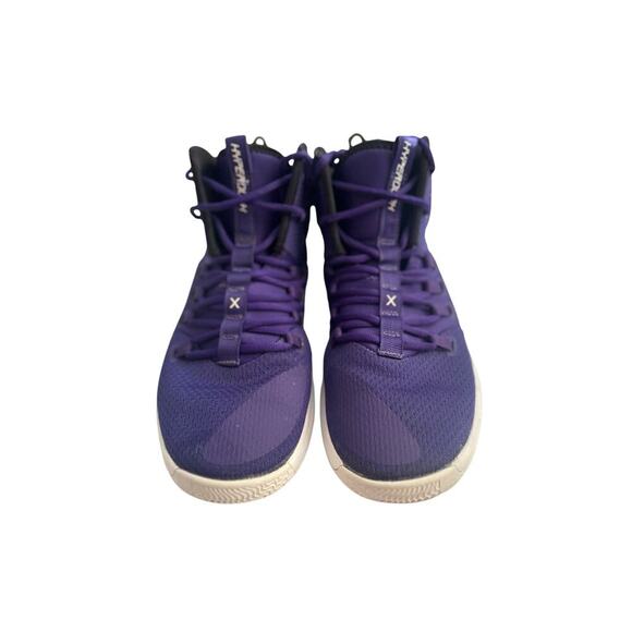Nike Air Hyperdunks X TB, 2018 High Tops, purple, size 7 - Picture 3 of 7